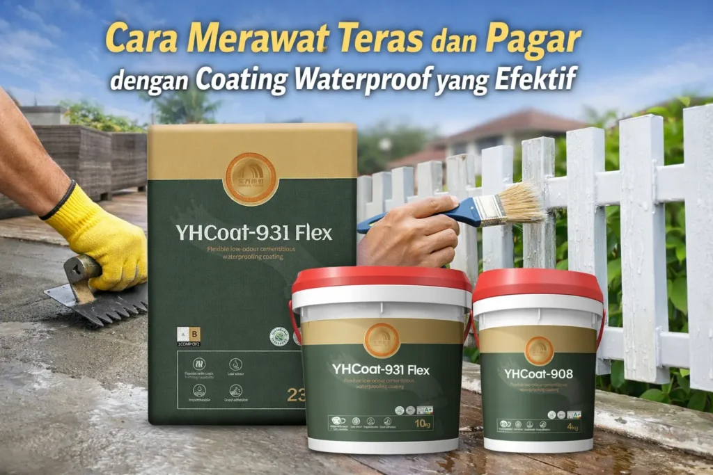 coating waterproof teras dan pagar