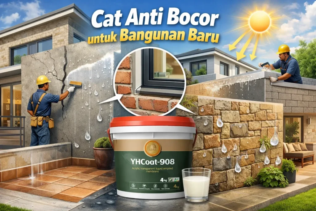 cat anti bocor untuk bangunan baru