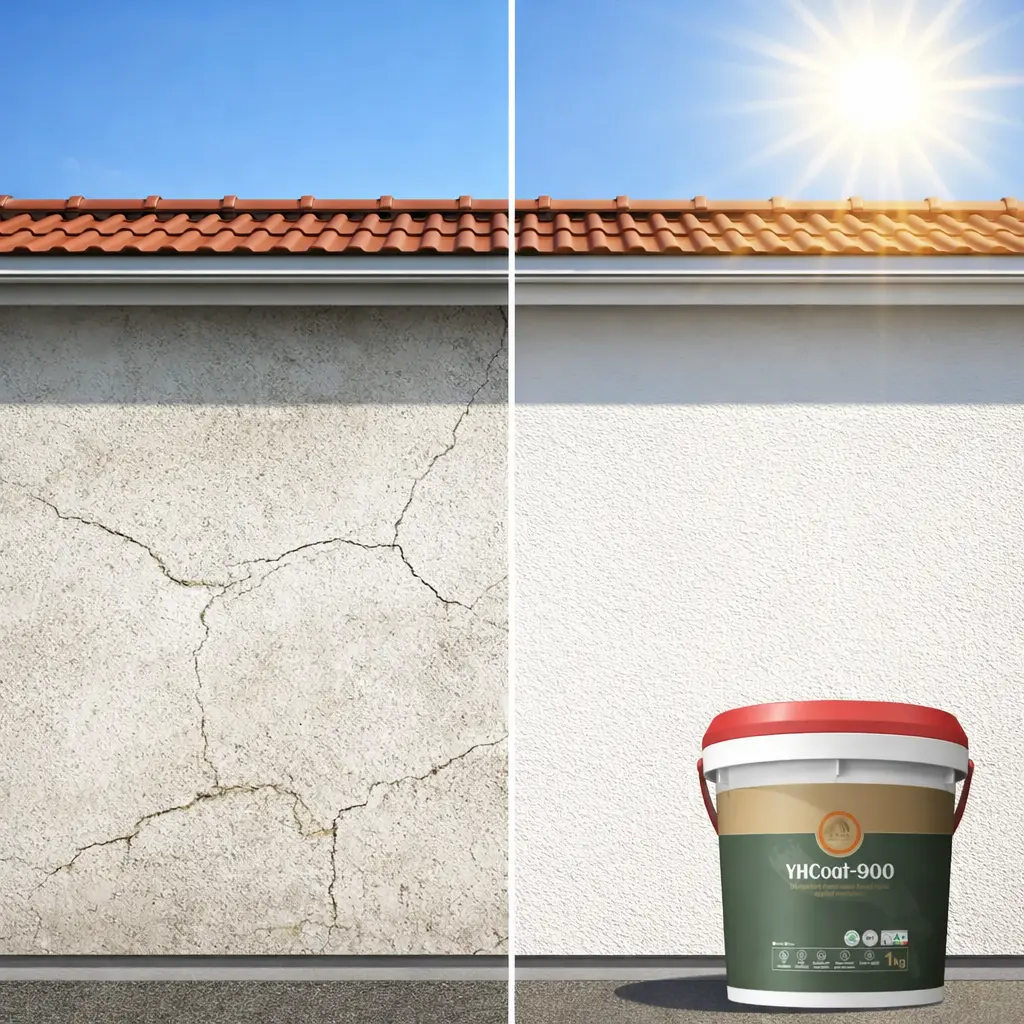 waterproofing coating anti uv dinding