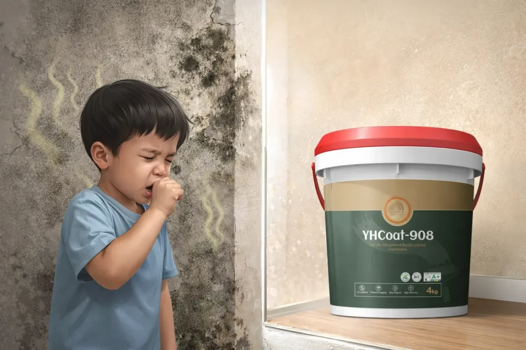 Bahaya dinding lembap bagi kesehatan