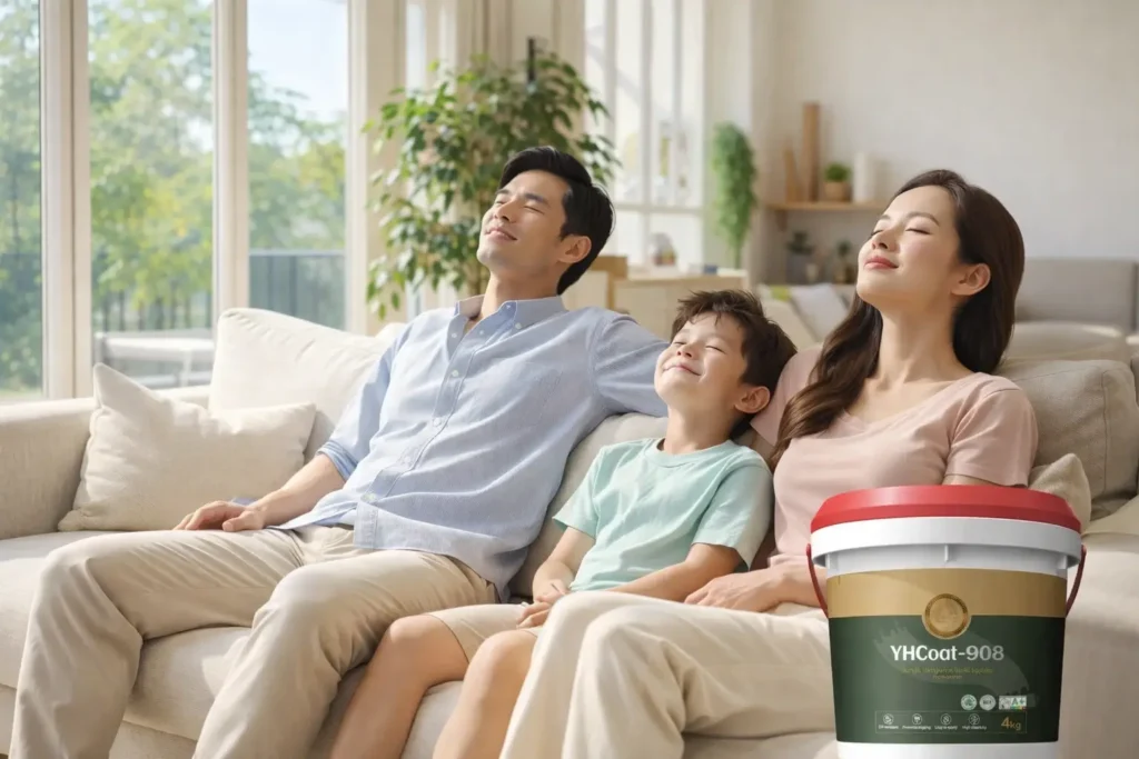 Cat ramah lingkungan kesehatan paru-paru