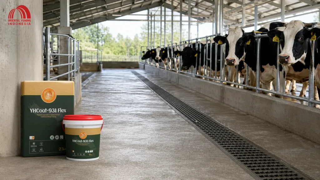 lantai kandang anti lembab