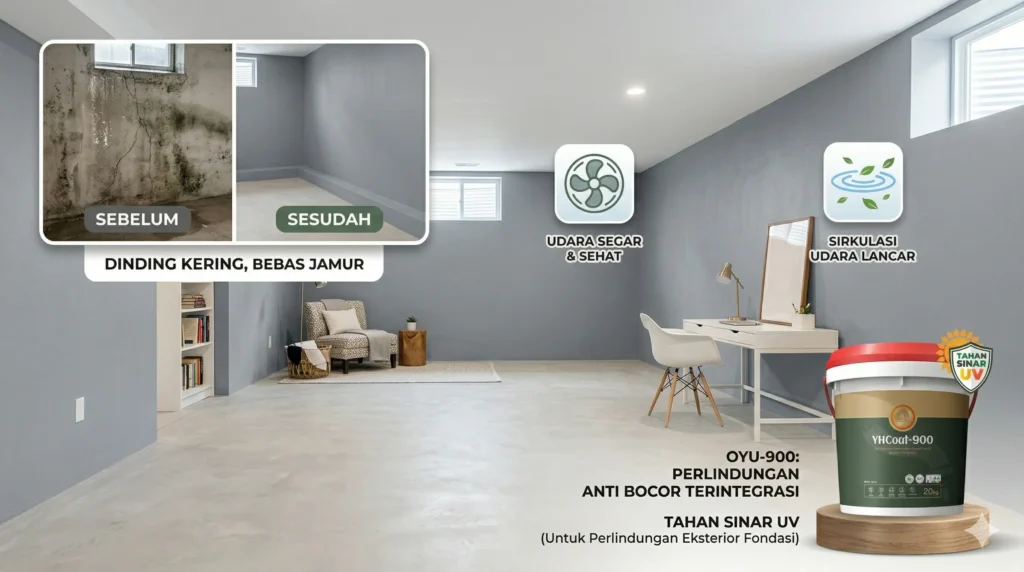 tips udara bersih basemen