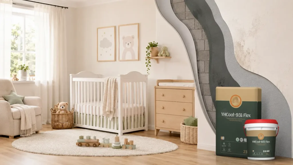 cegah jamur kamar bayi
