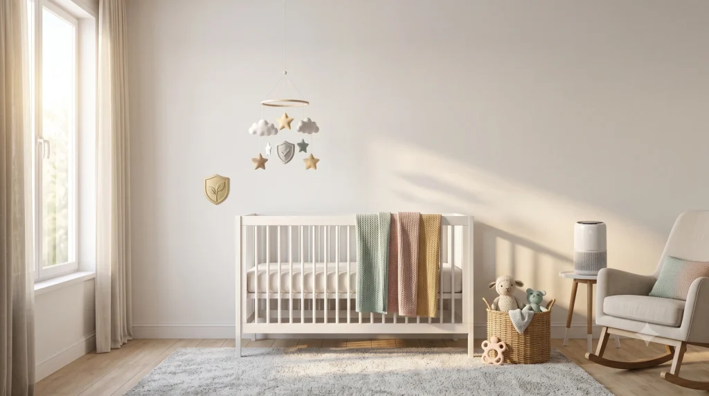 cat anti bocor untuk kamar bayi