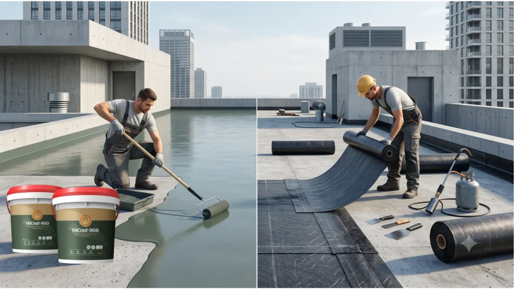 perbedaan waterproofing coating dan membran